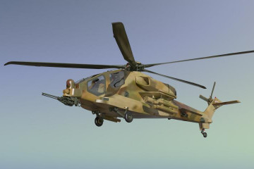 Aspecto del futuro helicóptero de ataque italiano AW249. Imagen Leonardo