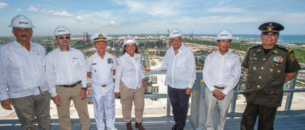 Armada de México solicita más de 300 millones de dólares para la seguridad de Dos Bocas