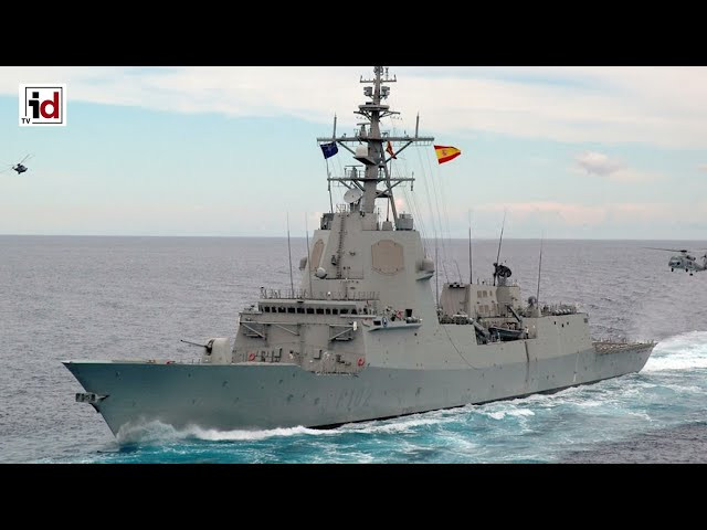 ​La Armada despliega la fragata F-102 con la OTAN en el Mediterráneo