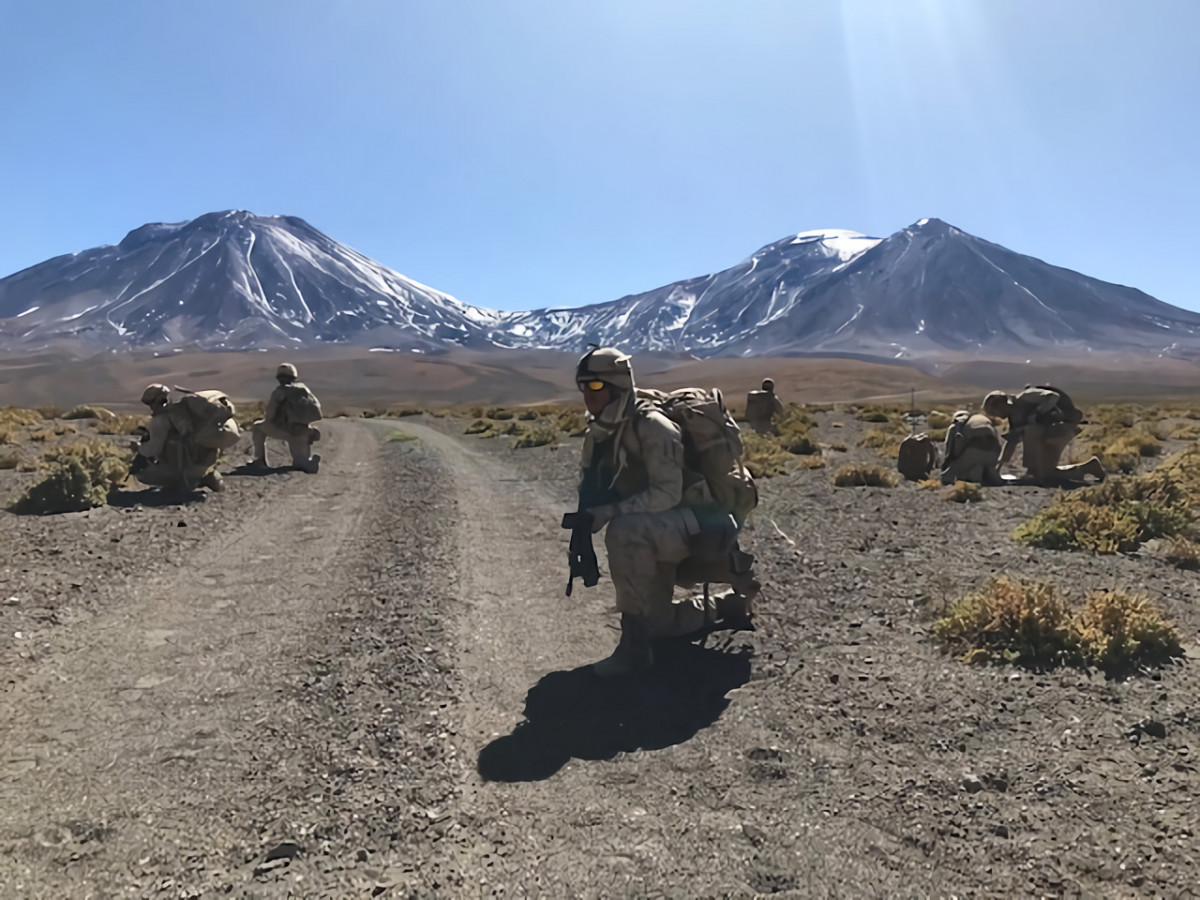 Entrenamiento de la unidad de morteros Brimot Calama Foto Eju00e9rcito de Chile 005