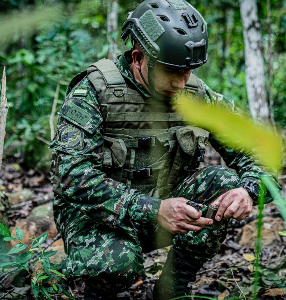 Nueo Uniforme Colombia. foto Ejército Col