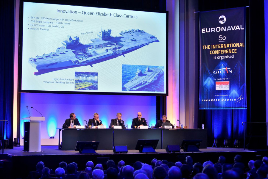 Ponencia en Euronaval. Foto Euronaval