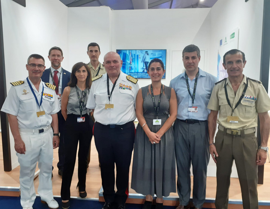 Visita de industria andalucia a farnbourough