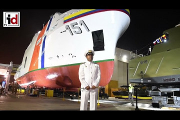 Cotecmar bota el nuevo buque oceanográfico de la Armada de Colombia