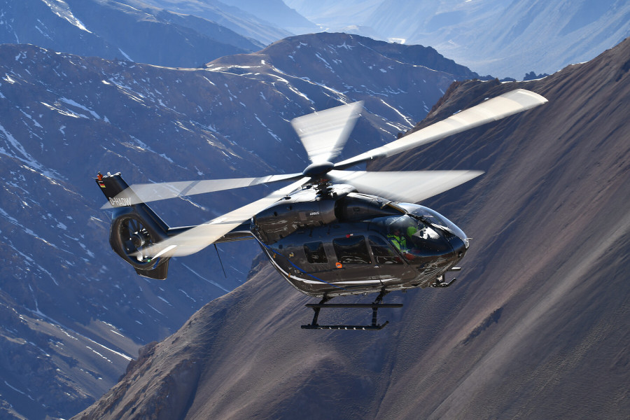 Helicóptero H145M. Foto Airbus Helicopters