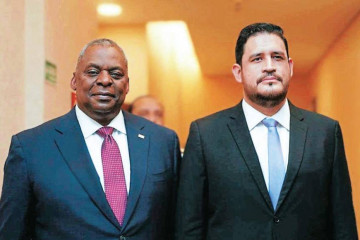 Secretarios de Defensa de EE.UU. y Honduras