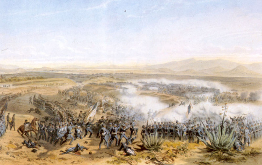 800px Battle of Contreras 1847