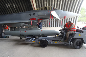 Posicionador de cargas eurofighter
