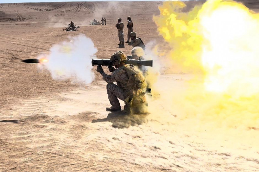 Brimot Rancagua disparo Carl Gustaf Foto Ejército de Chile