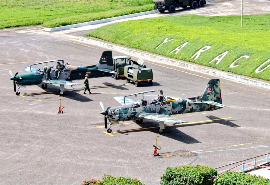 Venezuela AvMilitar Tucano AMV