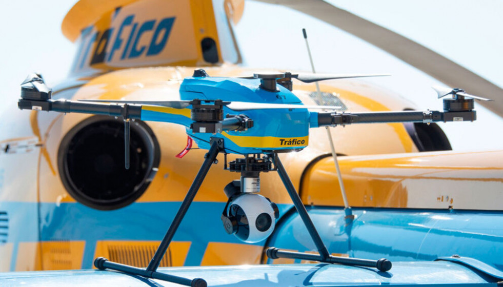 Thyra V109, V105, M200 y Phantom 4, los drones que vigilan las carreteras españolas