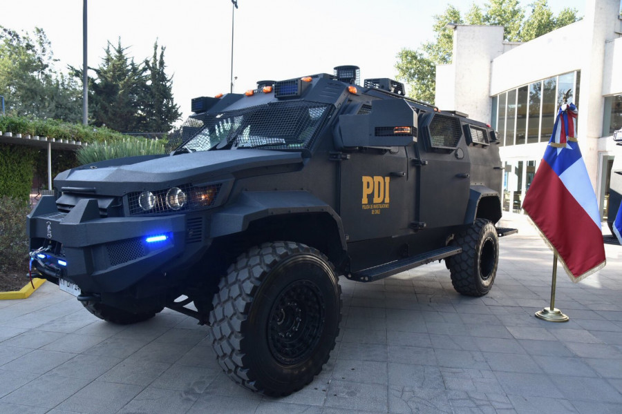 IAS Testudo 4x4 Foto PDI de Chile