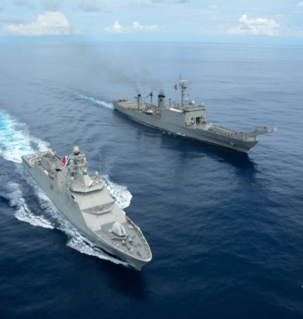 Buques de la Armada de México regresan de pacticipar en Rimpac 2022