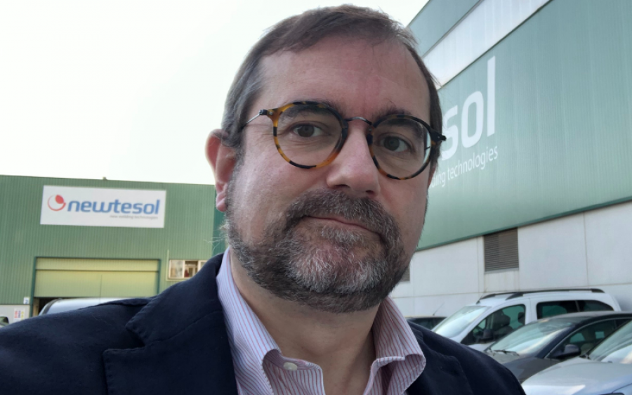 Manuel Vila CEO Newtesol  y presidente del cluster santander defensa Foto Linkedin
