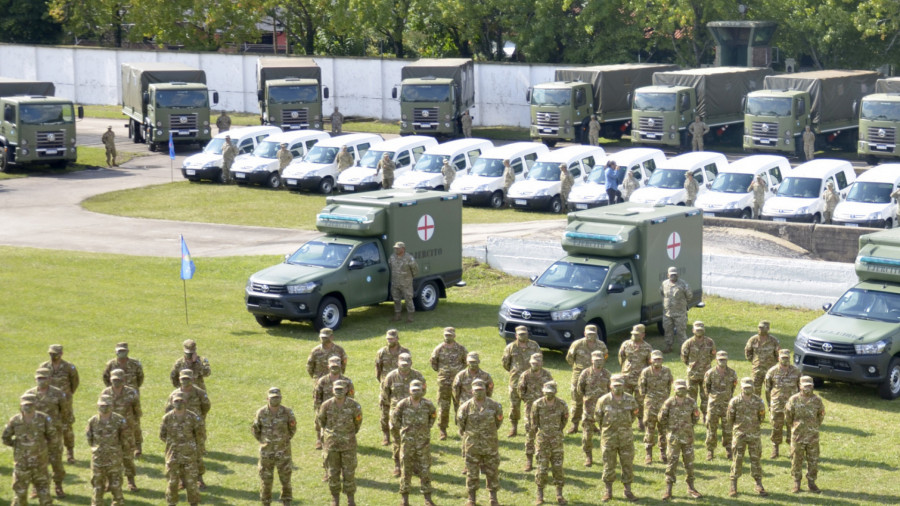 Entrega de vehículos Ejército Argentino Fondef 01 09 22 [mindef]