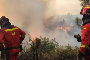 2022 Incendio Bejís, Castellon, Foto de UME