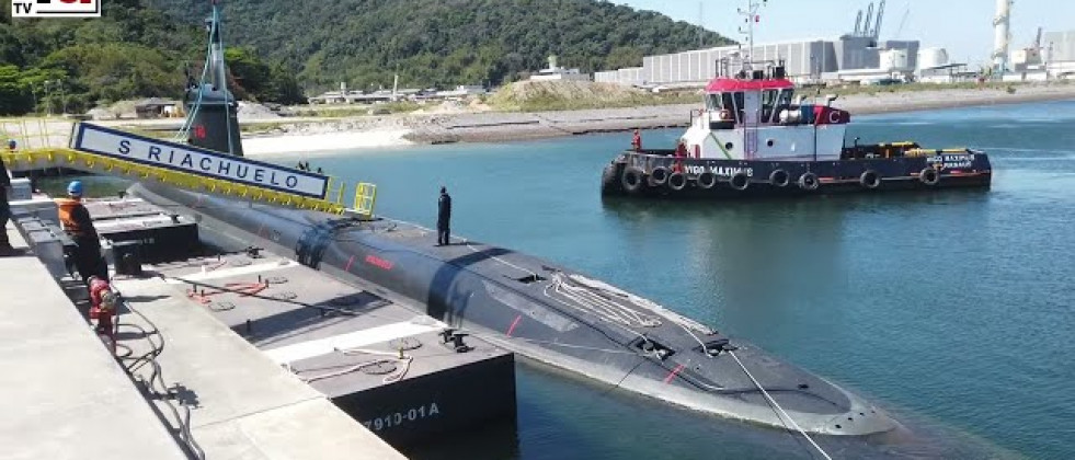 La Marina de Brasil incorpora el S-40 Riachuelo, el submarino más moderno de América Latina