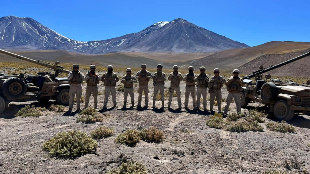 Compau00f1u00eda Antiblindaje Foto Eju00e9rcito de Chile