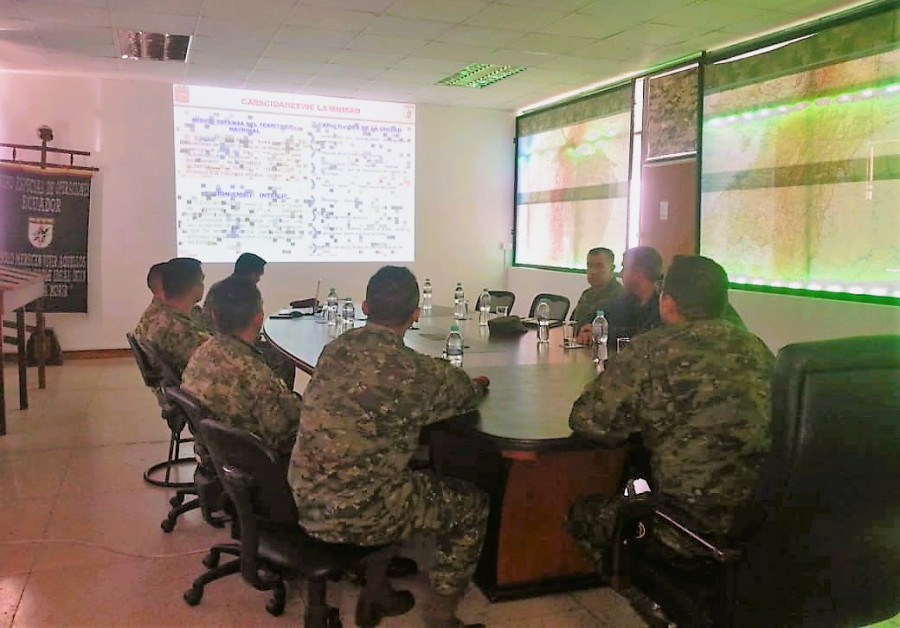 Contraterrorismo Ecuador Israel. Foto Ejercito del Ecuador