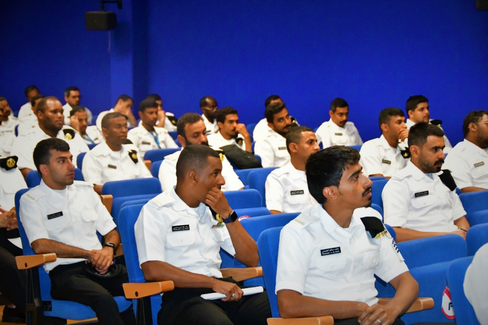 Marinos saudies curso de la armada