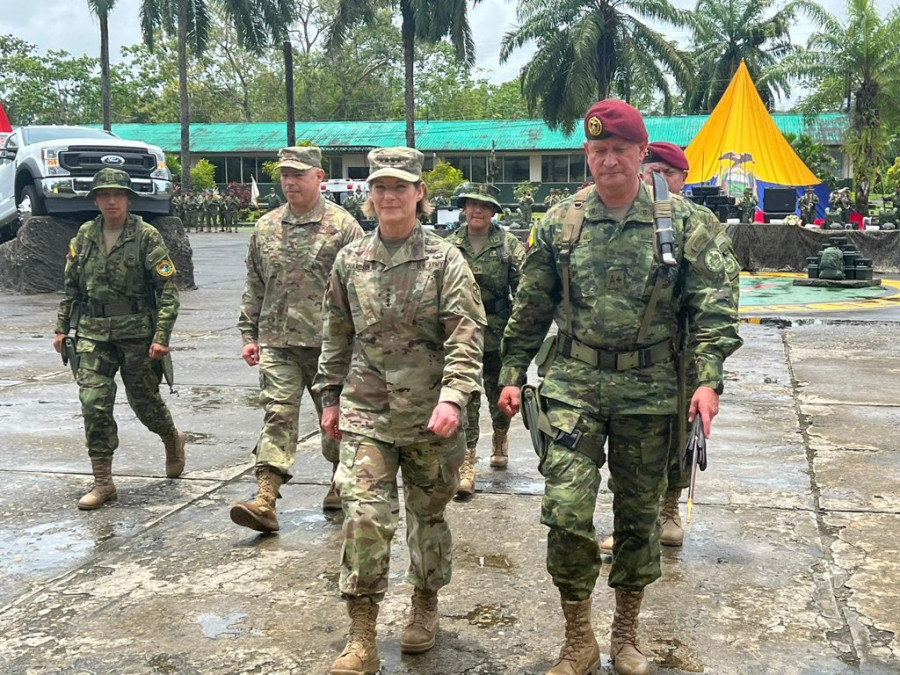 Laura Richardson visita Ecuador 1. Foto Southcom