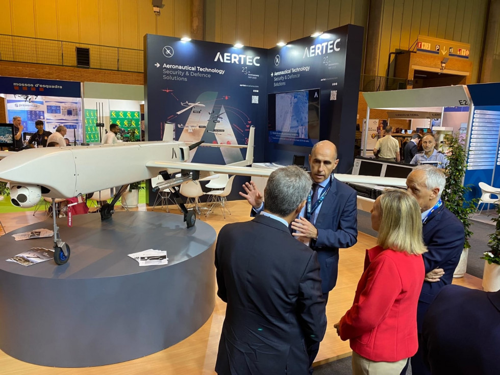 Aertec lleva a UNVEX su UAV de ala fija Tarsis