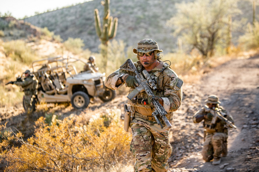 Polera Recon Combat Shirt Multicam Foto Vertx