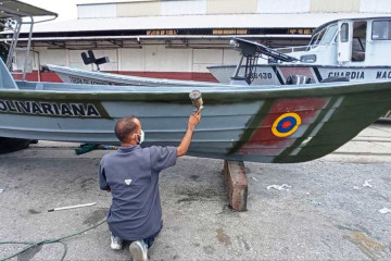 Venezuela GuardiaNacional lancha GNV
