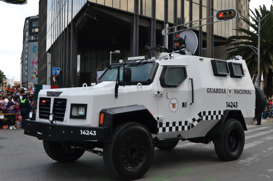 Guardia Nacional de México bajo el mando de la Sedena