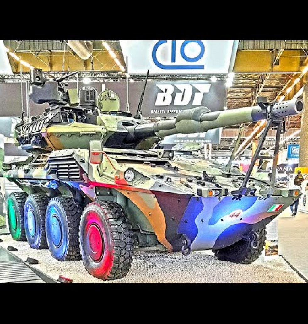 Cinco vehículos compiten por ser el futuro blindado de combate 8x8 de Brasil