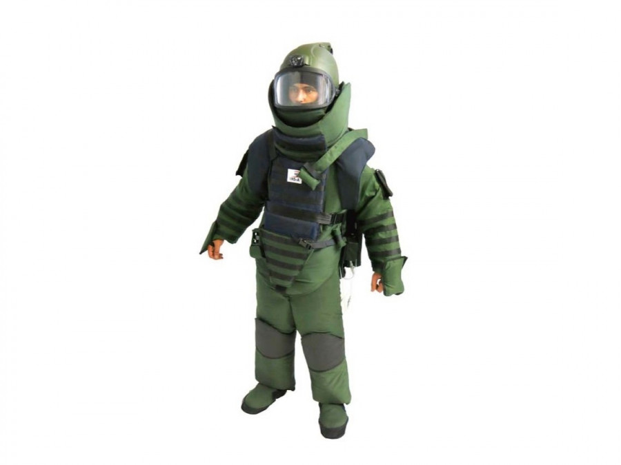 Traje de protección antiexplosivo pesado TAF20 FOD Foto Nidec Defense Group