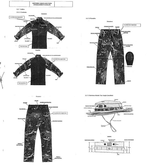 UniformeCamufladoSelva OpracionesFluviales MGP sep2022 MarinaGuerraPeru