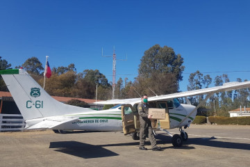 Aeronave Cessna U206G Stationair Foto Carabineros de Chile