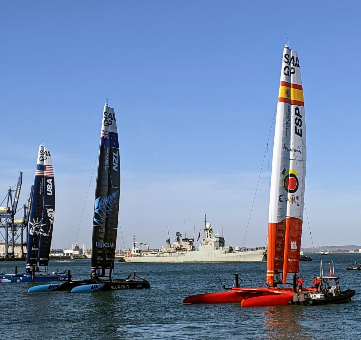 Infanta Elena en regata en Cadiz ultimo viaje Foto Ministerio de Defensa