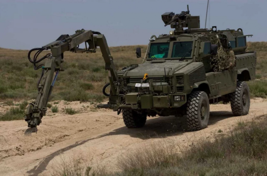 Vehiculo rg31 ejercito