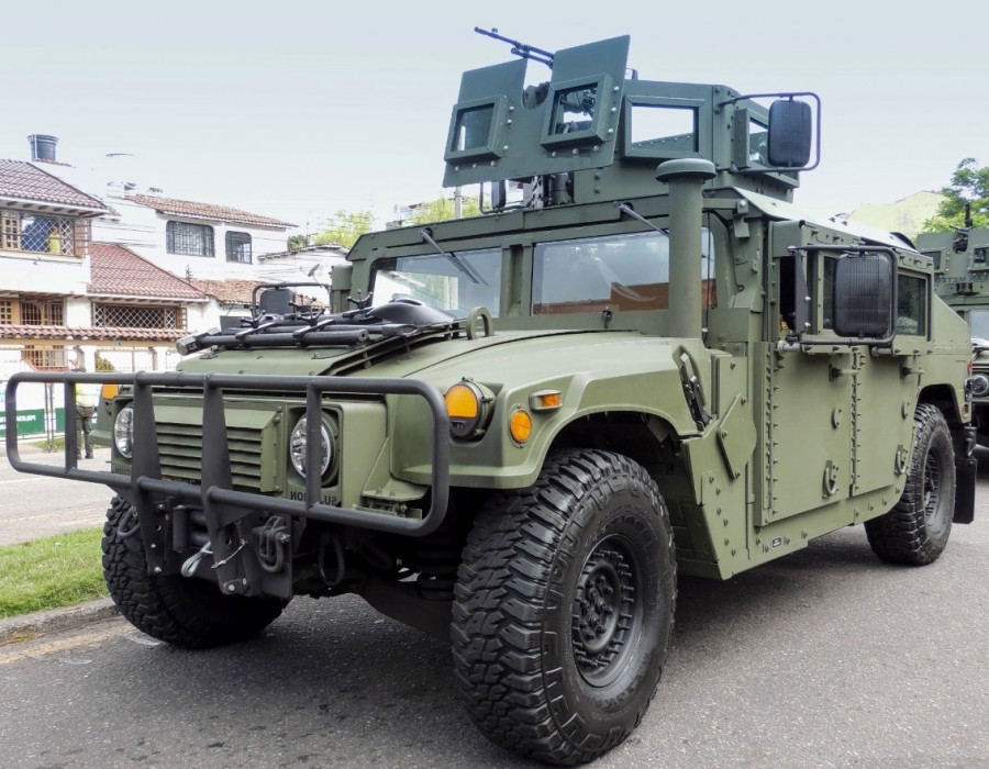 HMMWV Colombiano. Foto Dario Lopez para infodefensa