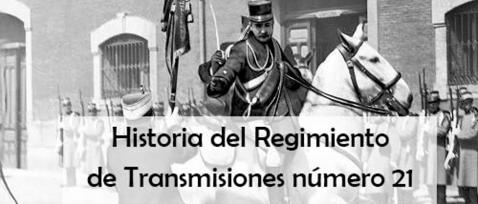 Cubierta Historia Regimiento Transmisiones