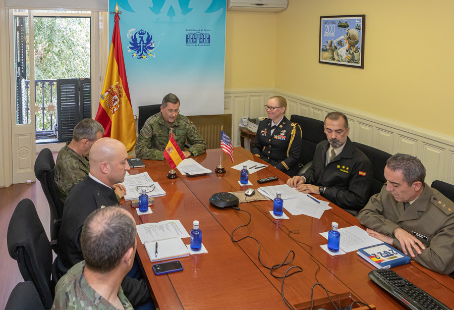 Firma acuerdo ejercito españa eeuu