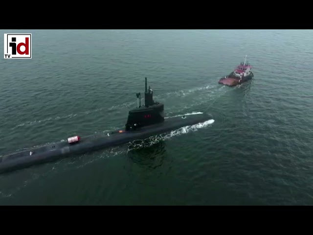 El submarino Humaitá de la Marina de Brasil realiza su primera inmersión