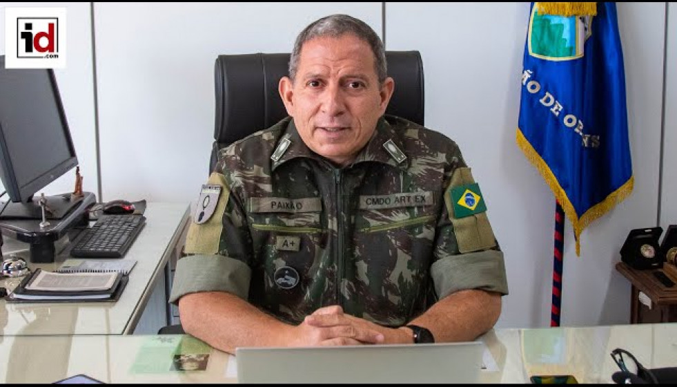 Entrevista al jefe de Artillería del Ejército de Brasil, general Moisés da Paixão Júnior