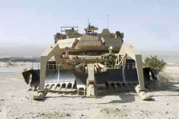 Vehículo de apertura brechas (ABV) del Ejército de Estados Unidos. Foto US Army