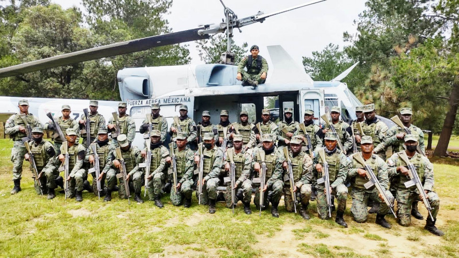 Haiti FFAA EntrenamientoMexico