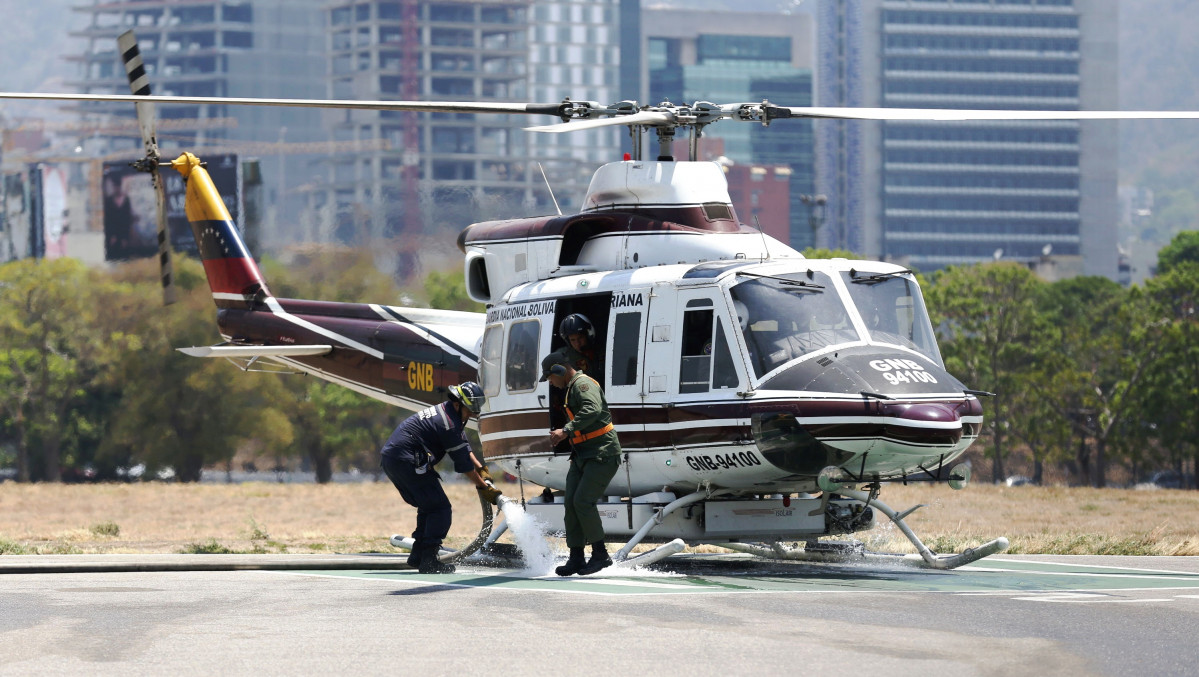 Venezuela GuardiaNacional Bell412EP AVN