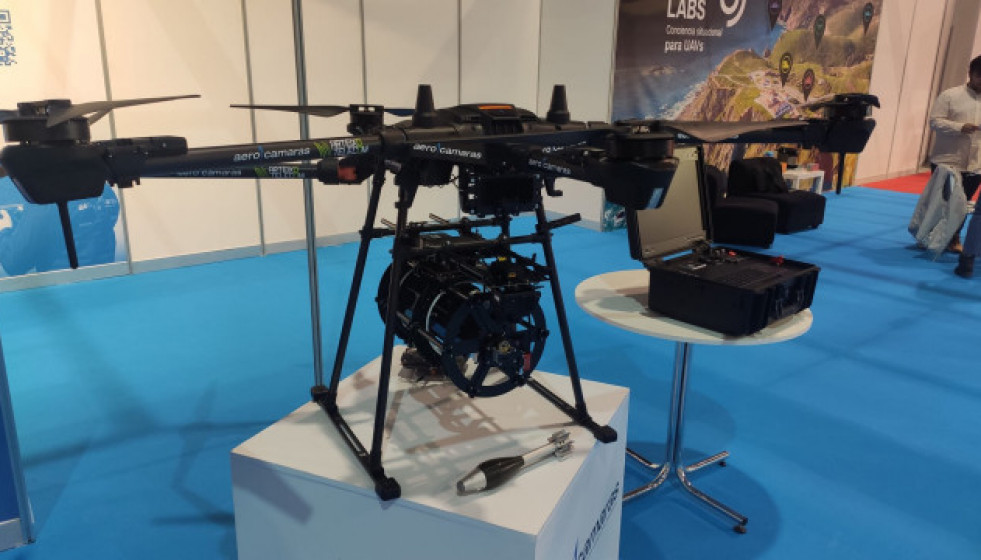 ​D-Gun, el dron 'bombardero' gallego que lanza granadas de 120 mm