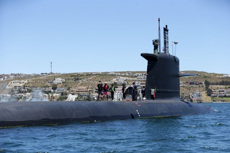 Submarino O´Higgins en Coquimbo Foto Lautaro Carmona Diario El Día de La Serena