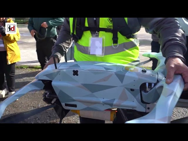 Umiles demuestra las capacidades de su UAV Saturno de fabricación 100% española en Sedexpo