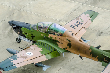 Supertucano FAE. Foto Fuerza Aerea del Ecuador