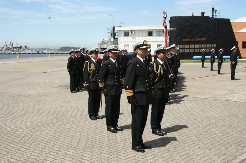 Cambio de mando de la Fuersub Foto Armada de Chile