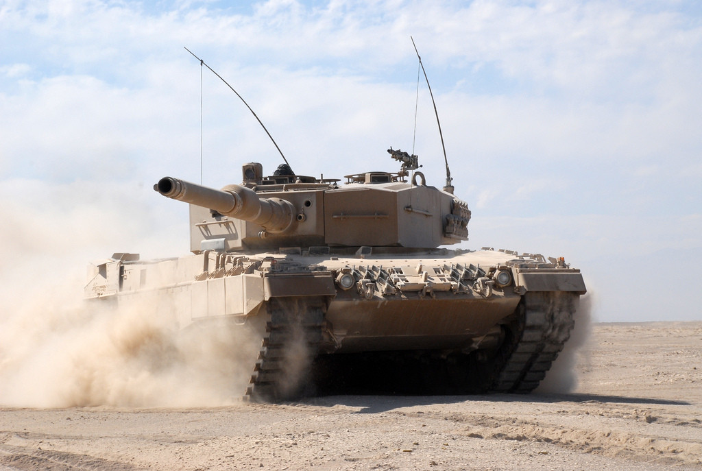 Leopard 2A4 del Grupo de Tanques N7 Guu00edas de la 2 Brigada  Acorazada Cazadores Foto Eju00e9rcito de Chile