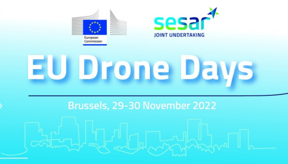 Bruselas acogerá las Jornadas de drones de la UE los próximos 29 y 30 de noviembre